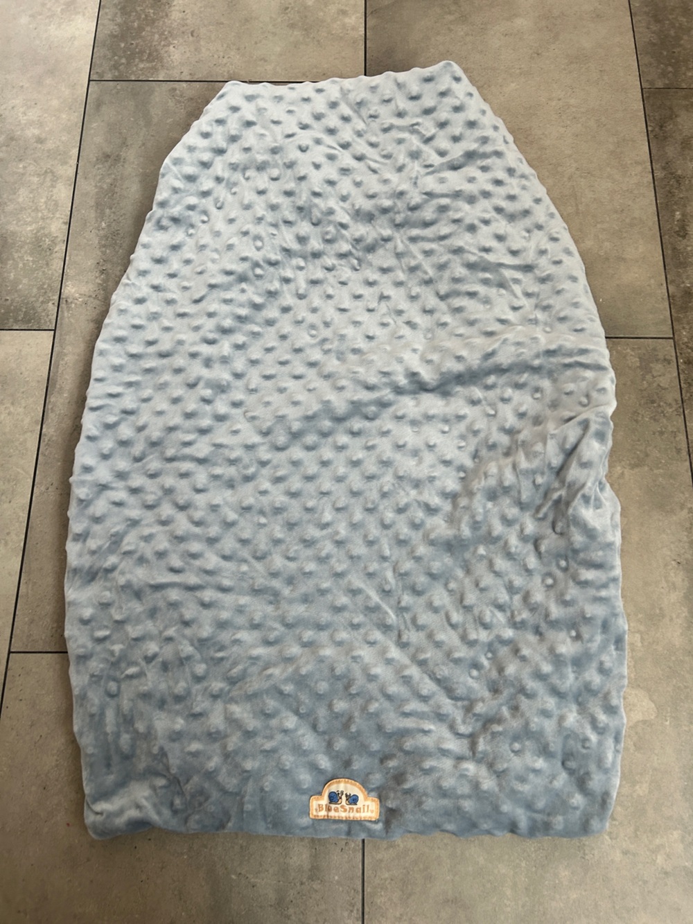 Pottery Barn Kids pink Luxe Chamois Changing Pad and 2 bluesnail covers - Picture 10 of 13